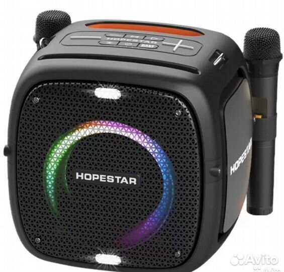 Колонка мощная с караоке Hopestar Party ONE 80 Вт