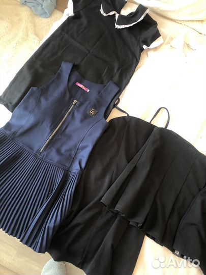 Детские вещи пакетом на девочку 7-9 лет