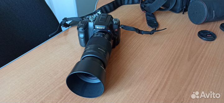 Зеркальный фотоаппарат sony альфа-100