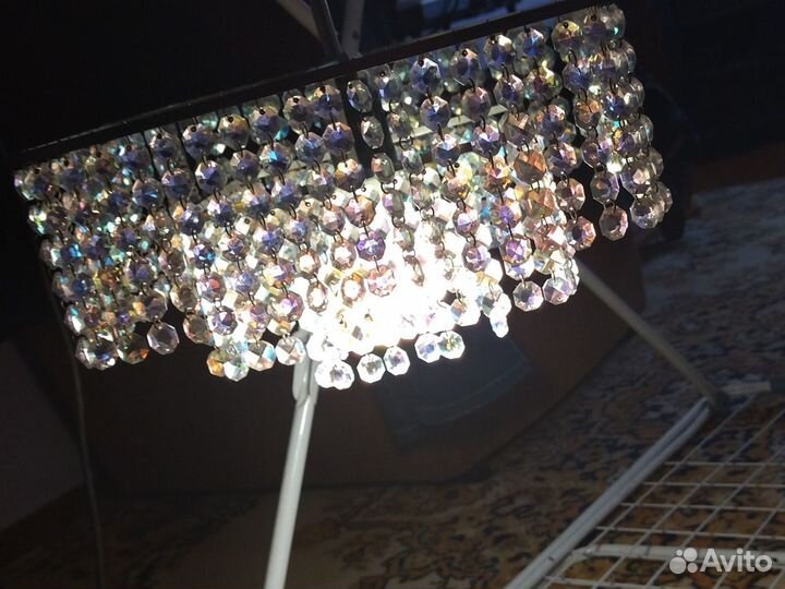 Люстра времен ссср(Богемия)