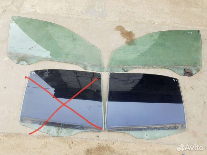 Стекло боковое bmw e39