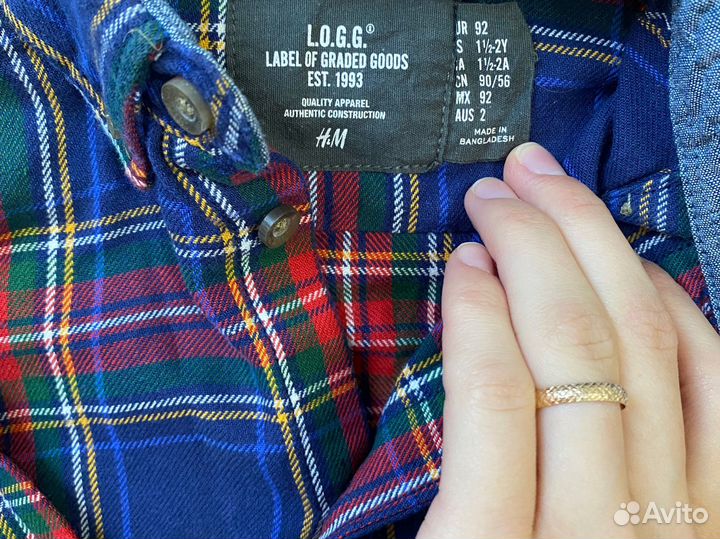 Рубашка на мальчика