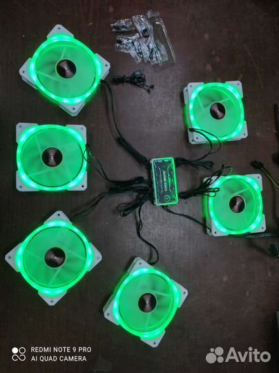 Система охлаждения на 6 вентиляторов coolmoon