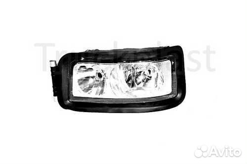 Tangde TD0157011AL Фара MAN TGA левая с ручной регулировкой, E-mark