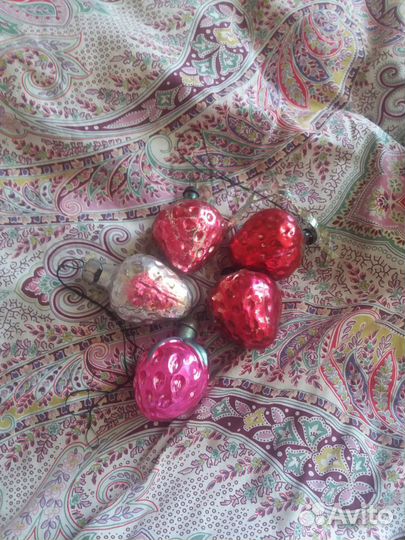 Ёлочные игрушки СССР 