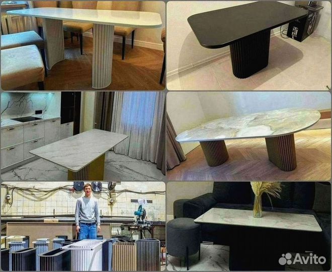 Подстолье лофт / Подстолье хром