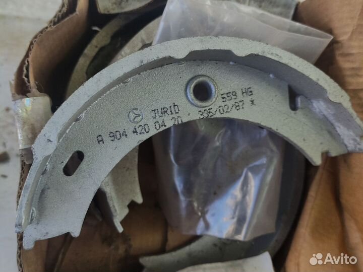 Тормозные колодки mercedes sprinter