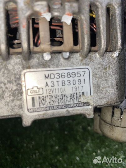 Генератор 6G72 Mitsubishi Diamante F36A MD368957