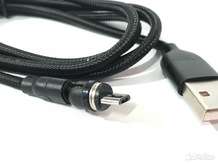 Кабель магнитный (type-c/lightning/micro-usb)