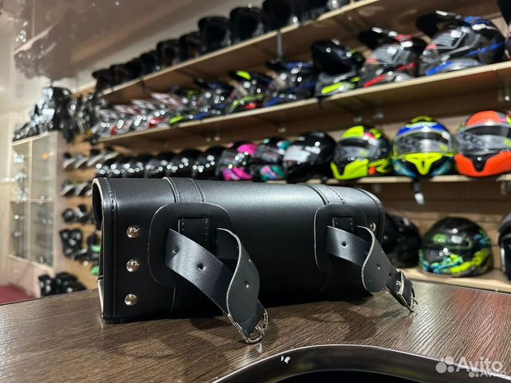 Кофр батон на руль мото