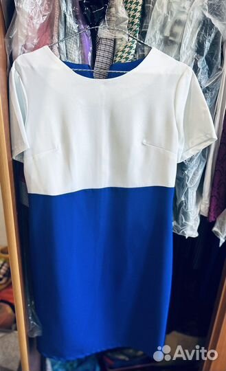 Костюм-платье и удлиненный пиджак