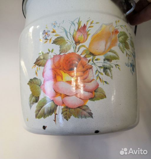 Бидон эмалированный