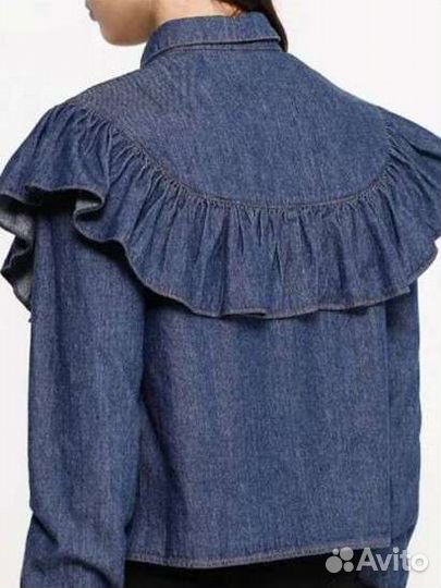 Джинсовая блузка