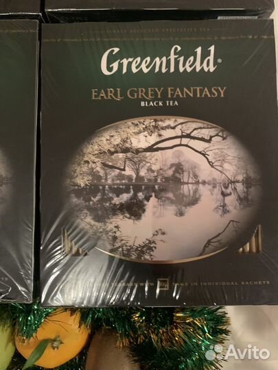 Новый чёрный чай Greenfield Earl Grey Fantasy