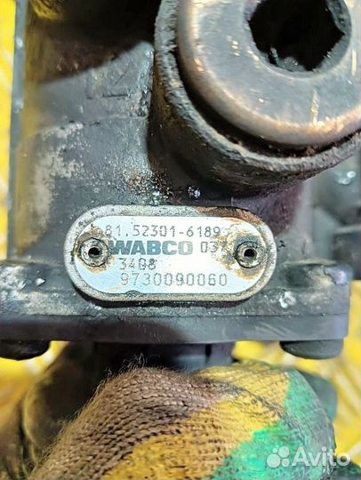 Кран управления тормозами прицепа Man Tga Tgs Tgx