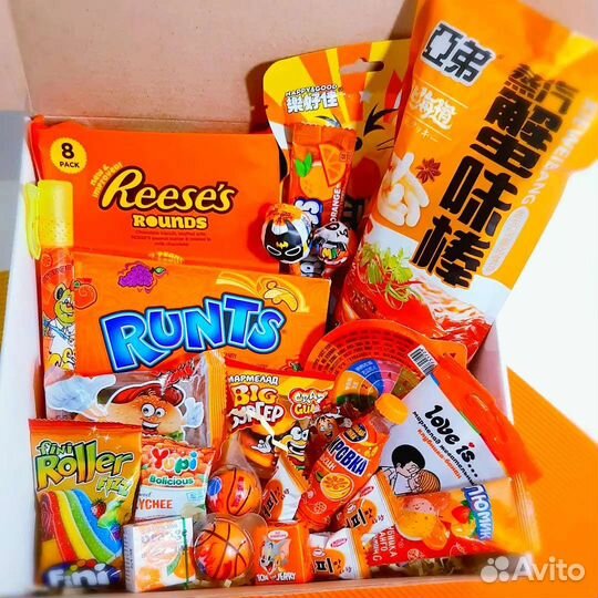 Подарок для мальчика, девочки. Азиатские сладости