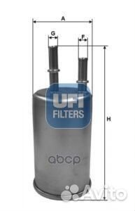 Фильтр топливный 3191803 UFI