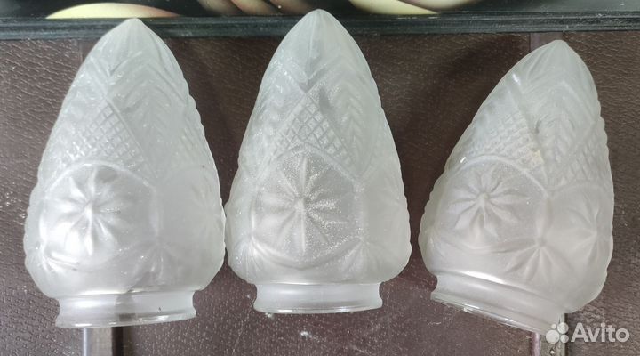 Плафон Шишка 3 шт одинаковые