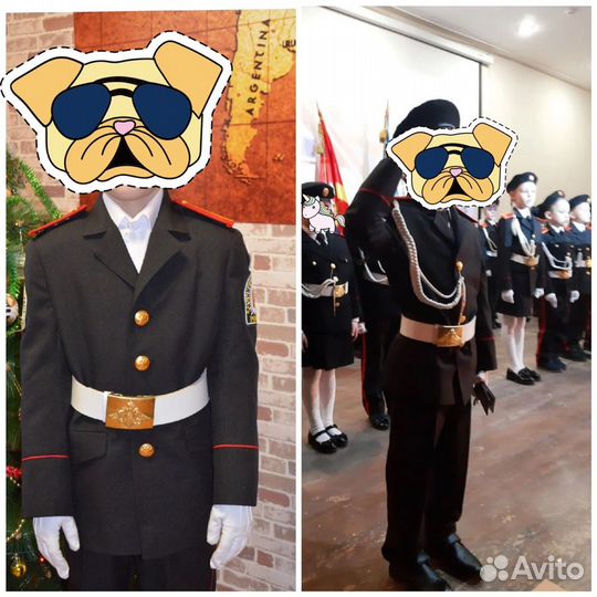 Кадетская форма для мальчика (полевая и парадная)