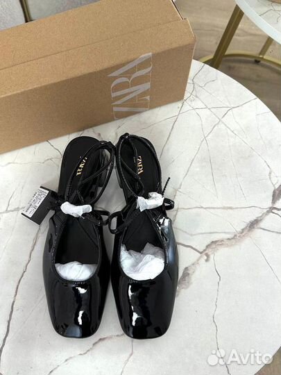 Балетки mary Jane Zara