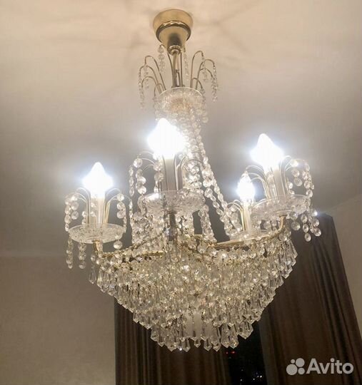 Люстра хрустальная