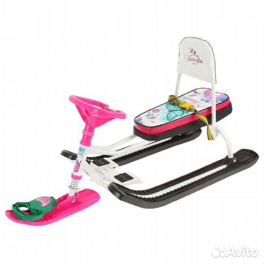 Снегокат Nika Тимка Спорт 4-1 со спинкой