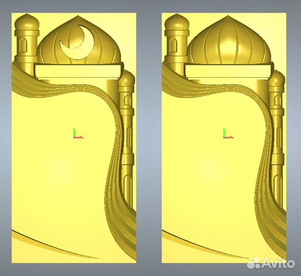 Обьёмные модели памятников для ритуального дела