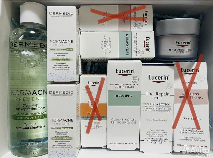 Косметика La Roche-Posay dermedic eucerin