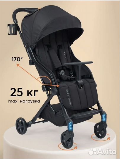 Прогулочная коляска happy baby