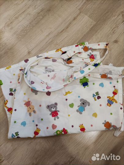 Хлопковая накидка для кормления