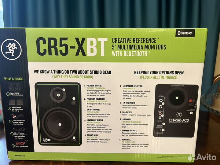Mackie CR5-XBT пара студийных мониторов Новые