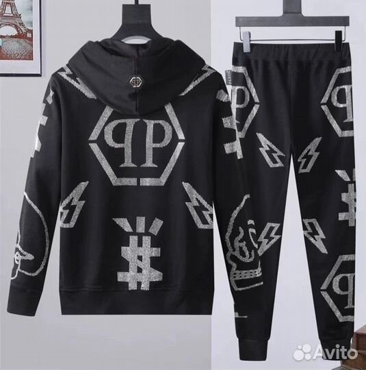 Спортивный костюм Philipp Plein с кристаллами