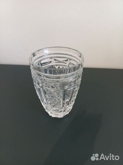 Хрустальные стаканы, 12 шт, новые