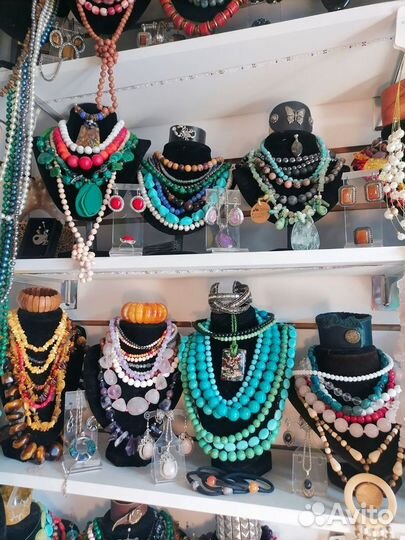 Украшения ручной работы из натуральных материалов