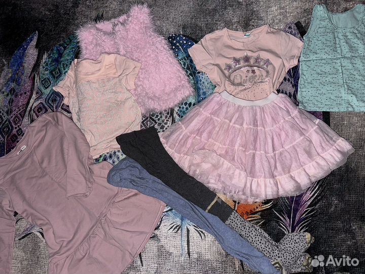 Вещи пакетом на девочку