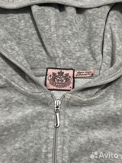 Juicy couture зип худи велюровые