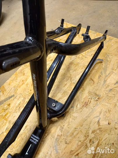 Рама алюминиевая с вилкой б.у