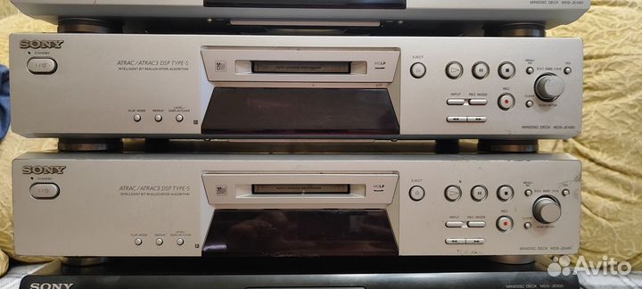 MD дека Sony mds-je780 je480 je500 tascam 350