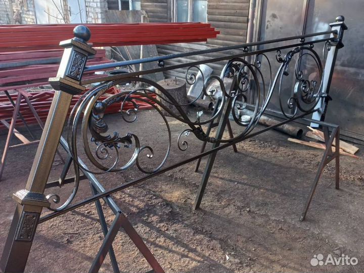 Кованые перила, ограждения, изделия