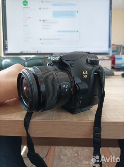 Зеркальный фотоаппарат sony a58