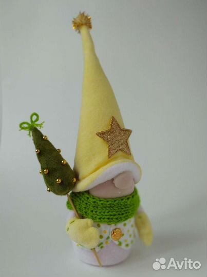Новогодний гномик, 30 см