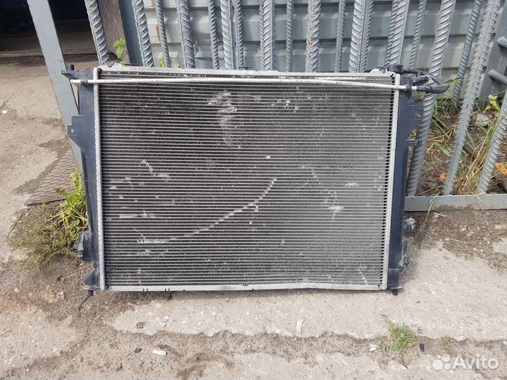 Радиатор с дефлектором