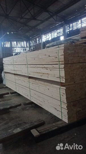 Доска сухая строганная сосна