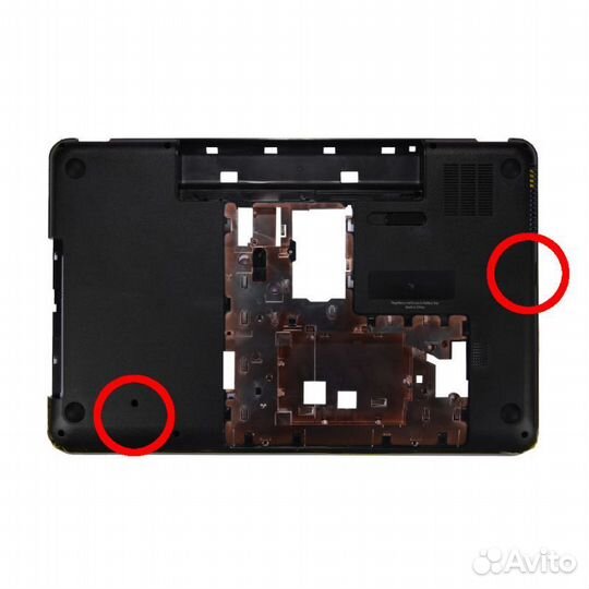 Нижняя часть корпуса HP Pavilion G7-2000