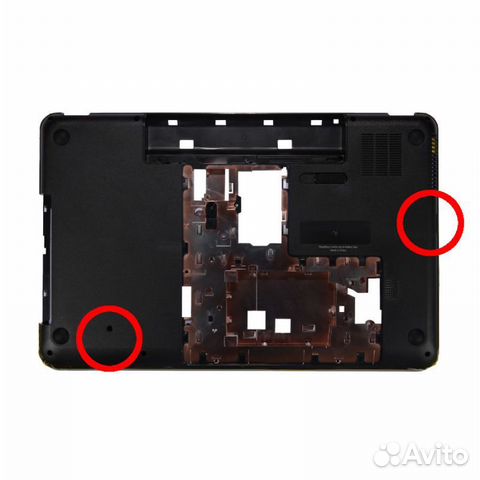 Нижняя часть корпуса HP Pavilion G7-2000