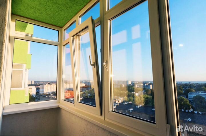 Комплексное остекление и отделка