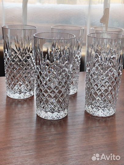 Хрустальные стаканы СССР наборы разные