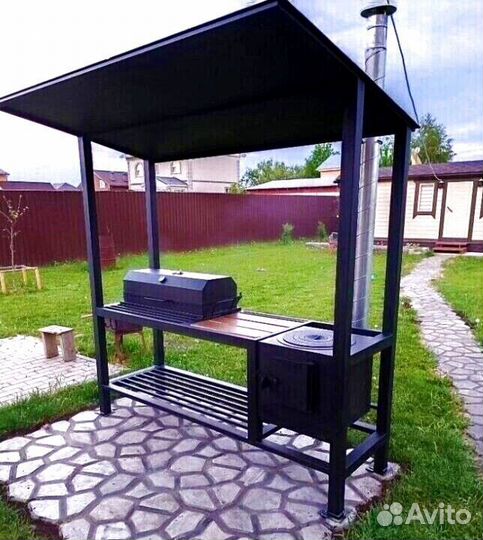 Мангал лофт