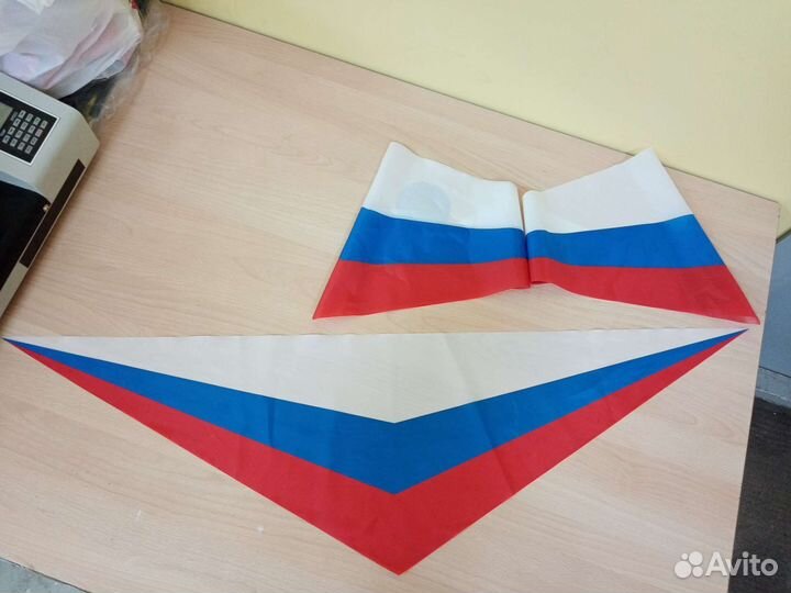 Галстук, косынка флаг РФ