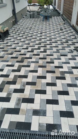 Тротуарная плитка, бордюры, поребрики